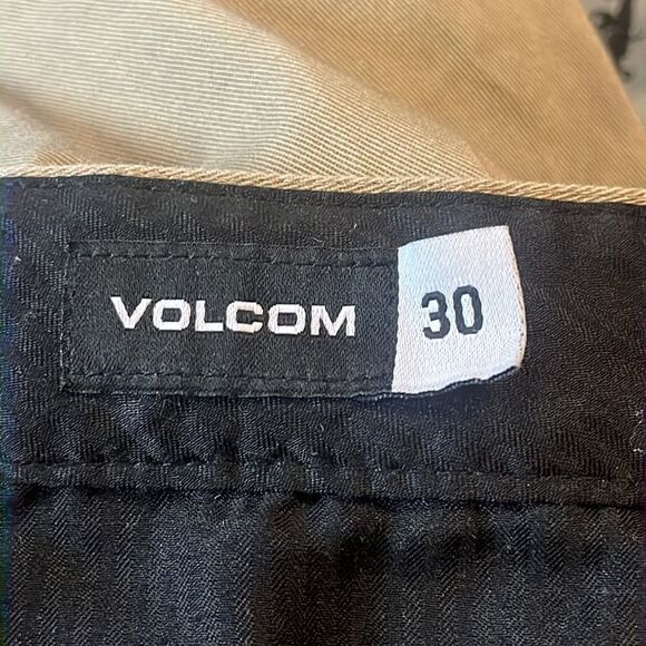 VOLCOM FRICKIN MODERN STRETCH KHAKI CHINO PANTS WAIST 30 - Picture 7 of 7